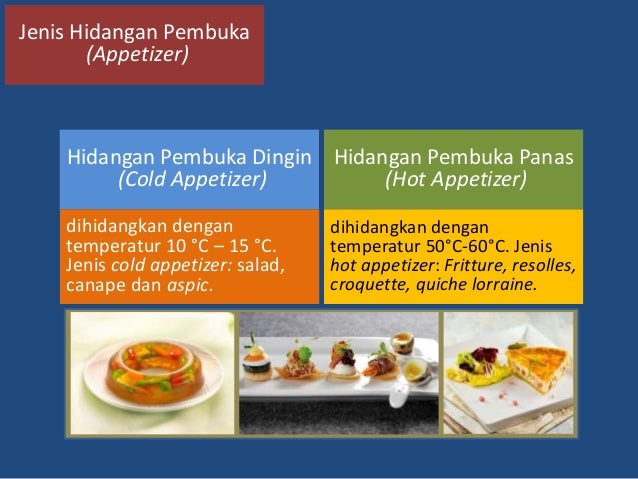 Hidangan Pembuka Appetizer