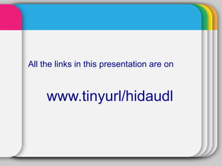 Hida presentation udl | PPTX