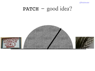@brainwane
PATCH – good idea?
 