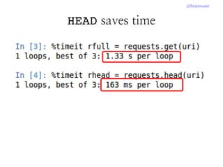 @brainwane
HEAD saves time
 