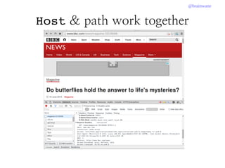 @brainwane
Host & path work together
 