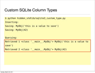 Hidden Treasures of the Python Standard Library | PDF