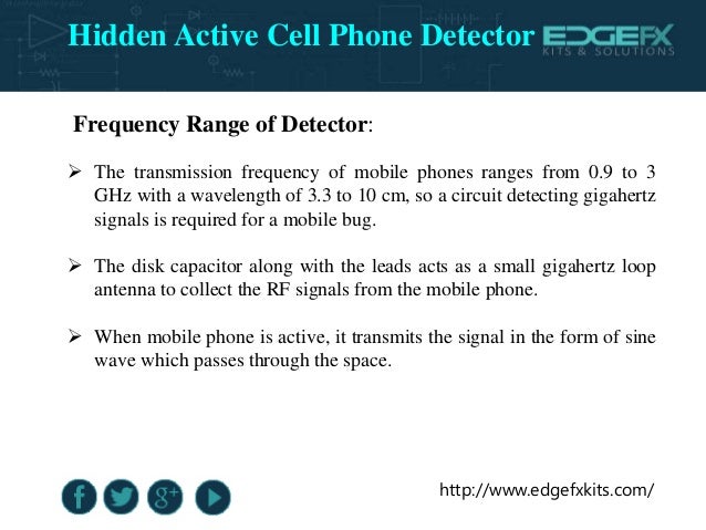Hidden Active Cell Phone Detectorv