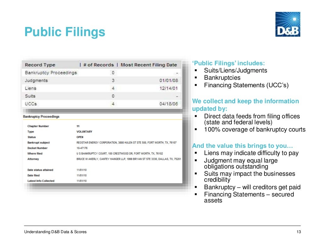 The Hidden Gems Optimizing your DNB Credit Reports