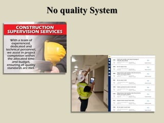 Hidden Horrors of Shoddy ( Poor Quality) Construction | PPTX