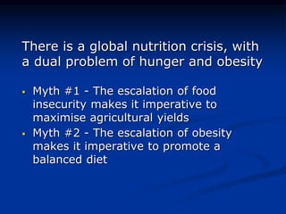 Lessened Hunger Hidden Hunger | PPTX