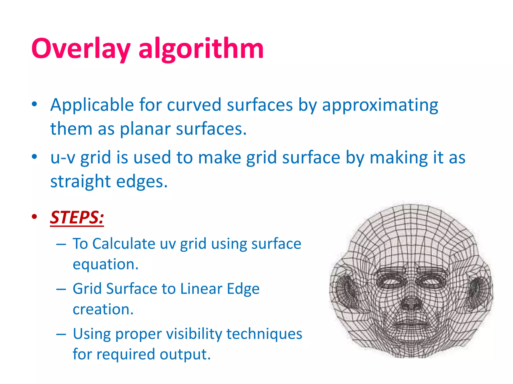Hidden line removal algorithm | PPTX