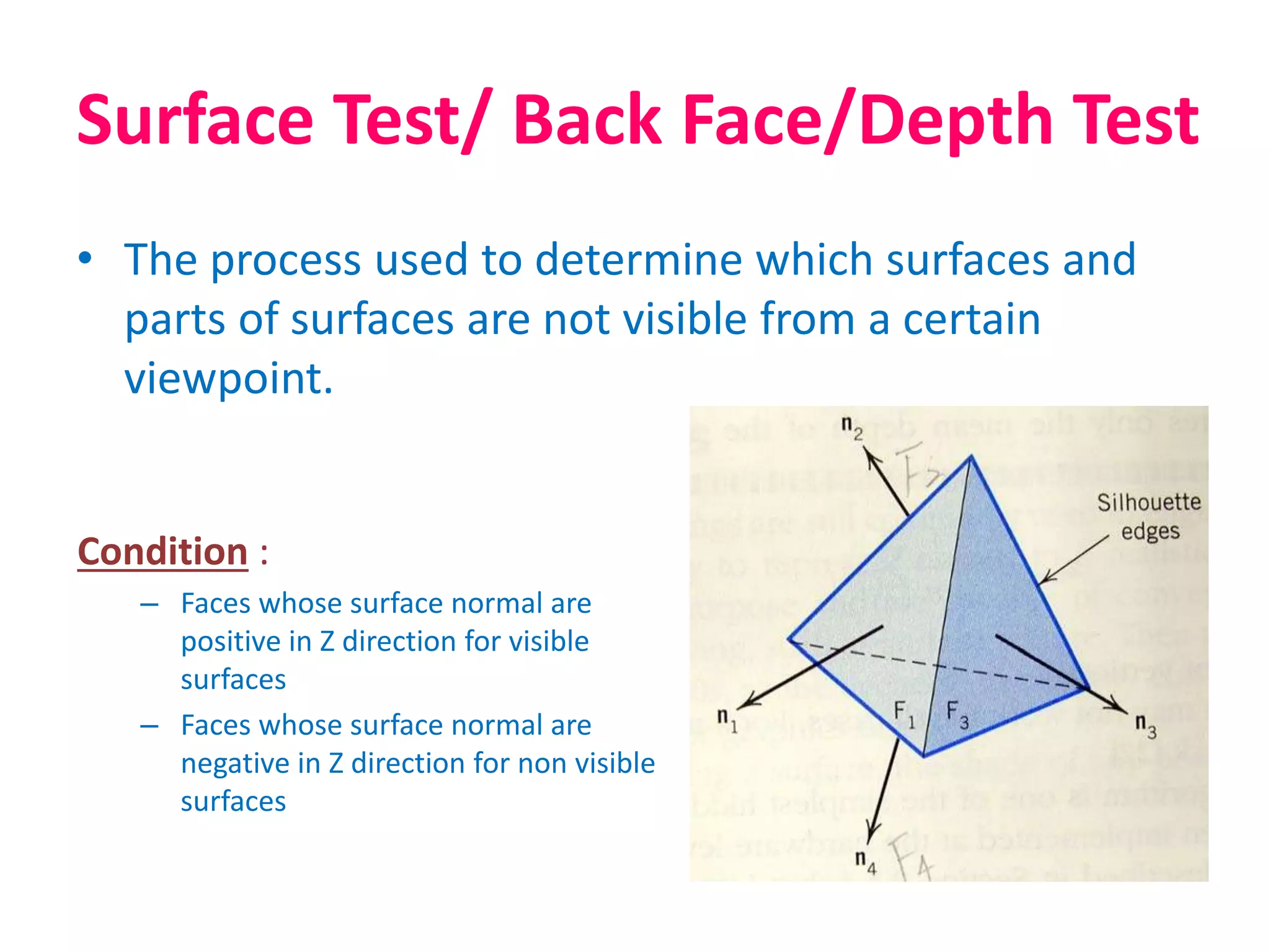 Hidden line removal algorithm | PPTX