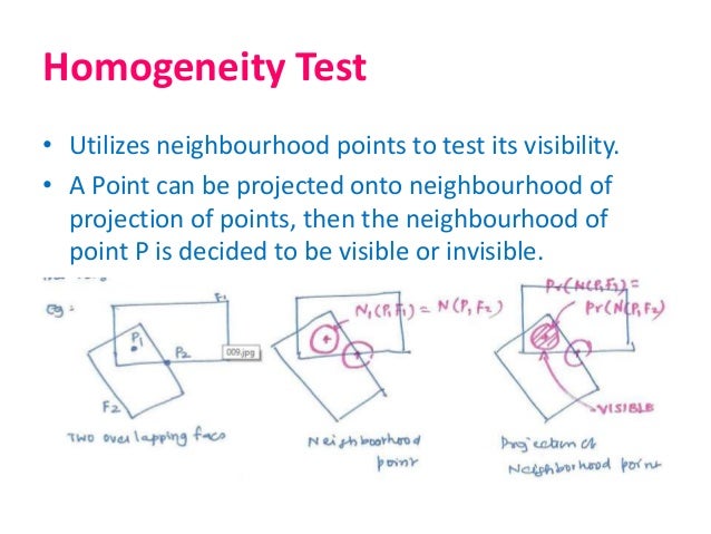 Hidden line removal algorithm