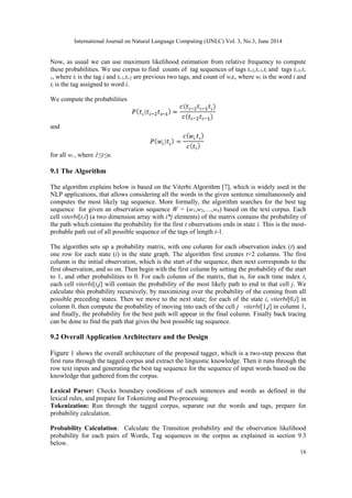 Hidden markov model based part of speech tagger for sinhala language | PDF