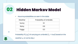 Hidden Markov Model (HMM) | PPTX