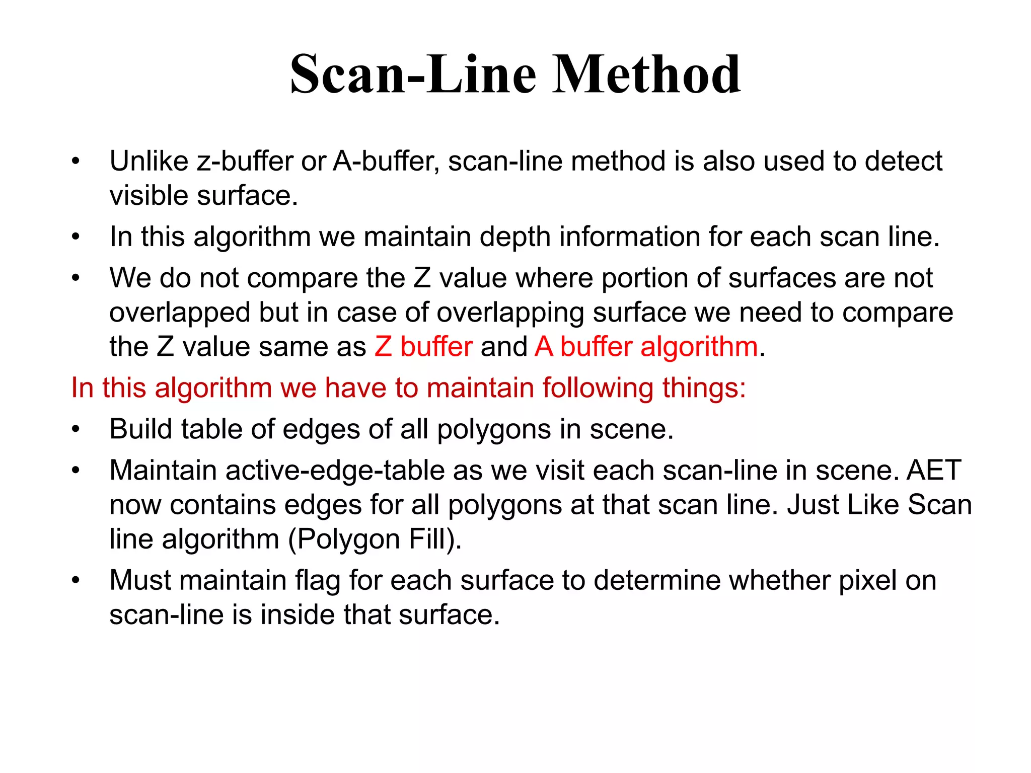 Hidden surface removal | PPT