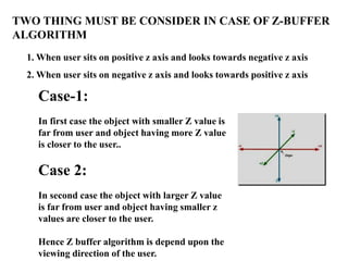 Hidden surface removal | PPT
