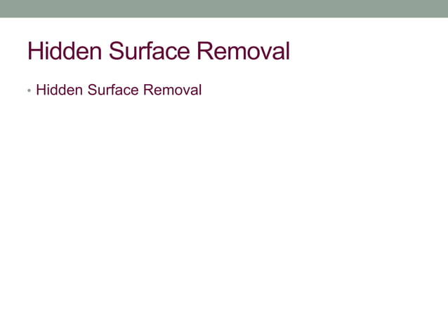 Hidden Surface Removal methods.pptx