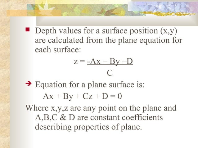 Hidden surfaces | PPT