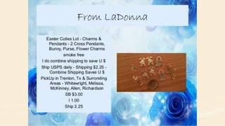 Hidden Treasures Bazaar 3/31/15