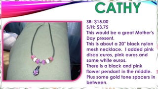 Hidden Treasures Bazaar 4/17/15 @ 8:00PM EST