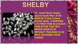 Hidden Treasures Bazaar 4/17/15 @ 8:00PM EST