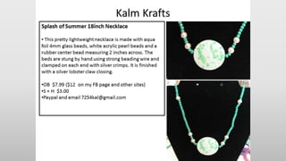 Hidden Treasures Bazaar 5/5/15 8:00PM EST