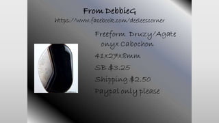 Hidden Treasures Bazaar 5/5/15 8:00PM EST