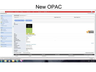 New OPAC

 
