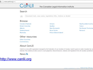 http://www.canlii.org

 