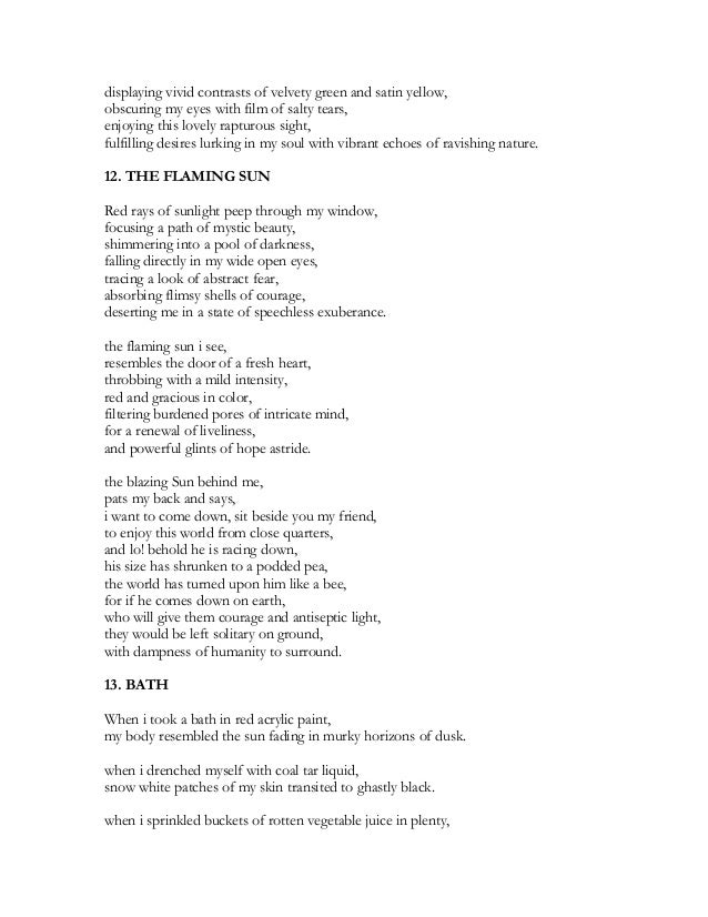 Hide and Seek - part 1 - Rhyming & Non Rhyming Poems