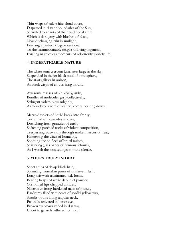 Hide and Seek - part 7 - Rhyming & Non Rhyming Poems