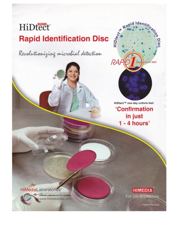 Rapid Identification Disc for Microbiology Application