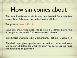Break the power of Sin (Autumn 2012) | PPT