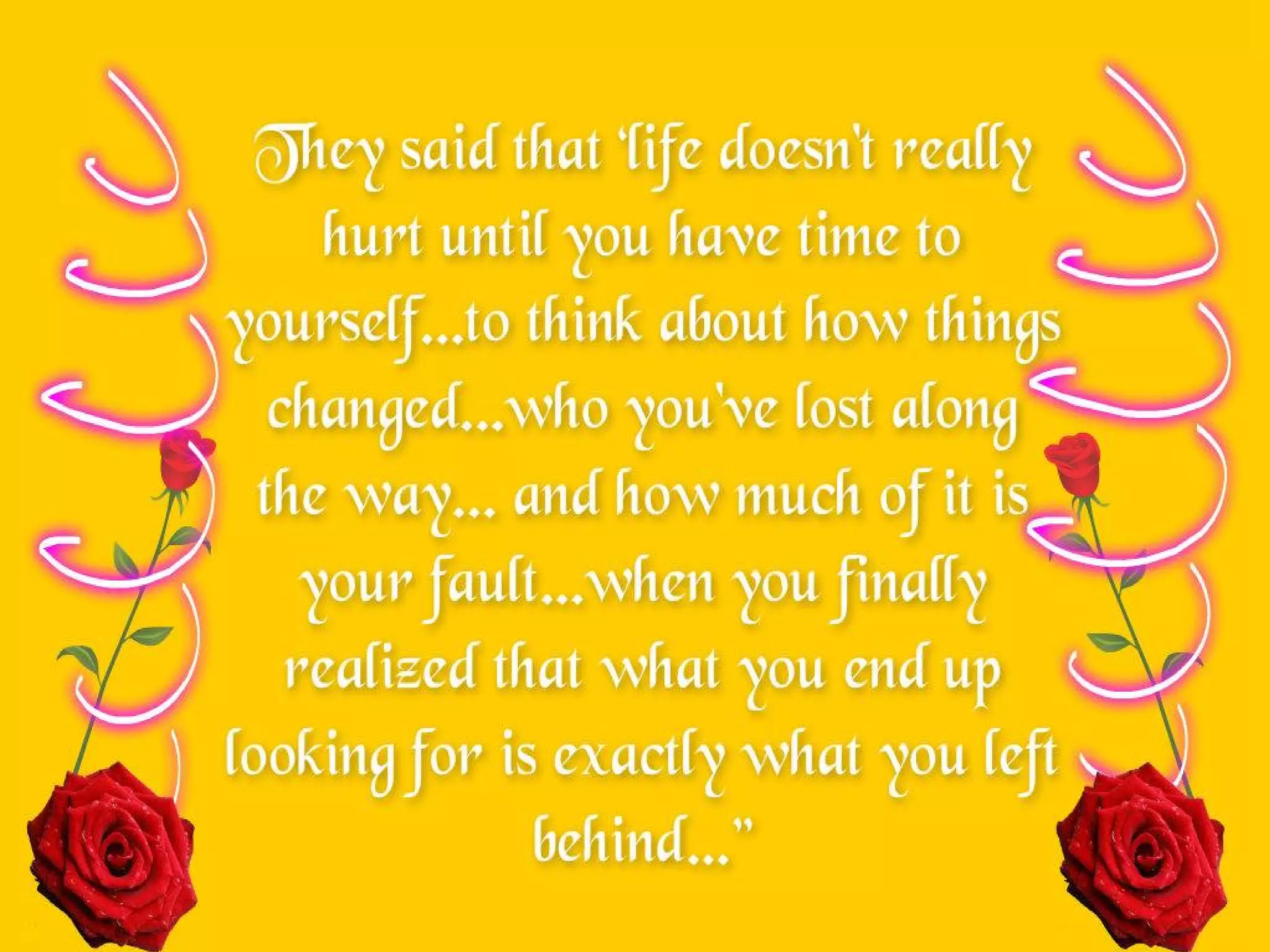 Hiding sadness behind a smile