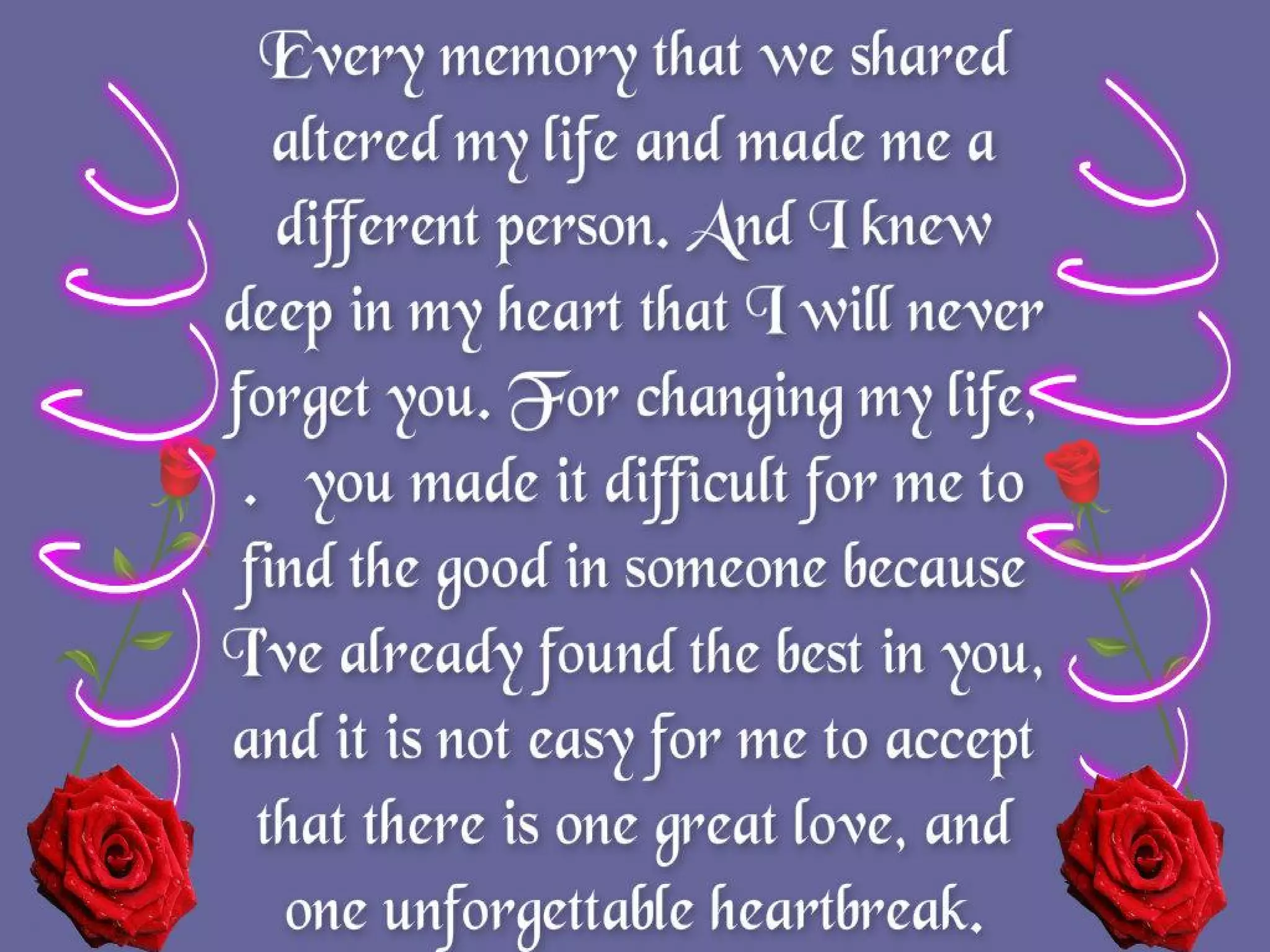 Hiding sadness behind a smile