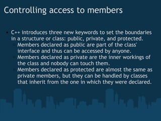 Hiding the implementation in c++ | PPT