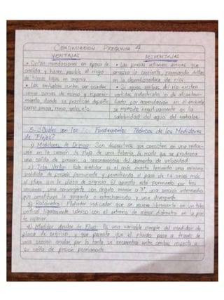 Cuestionario de Hidraulica