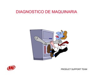 PRODUCT SUPPORT TEAM
DIAGNOSTICO DE MAQUINARIA
 