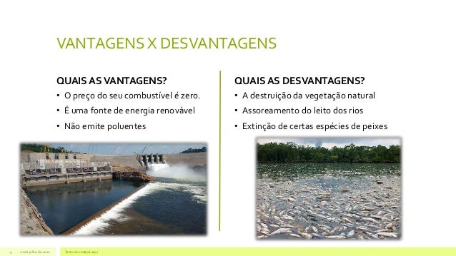 Desvantagens Das Barragens Hidreletricas