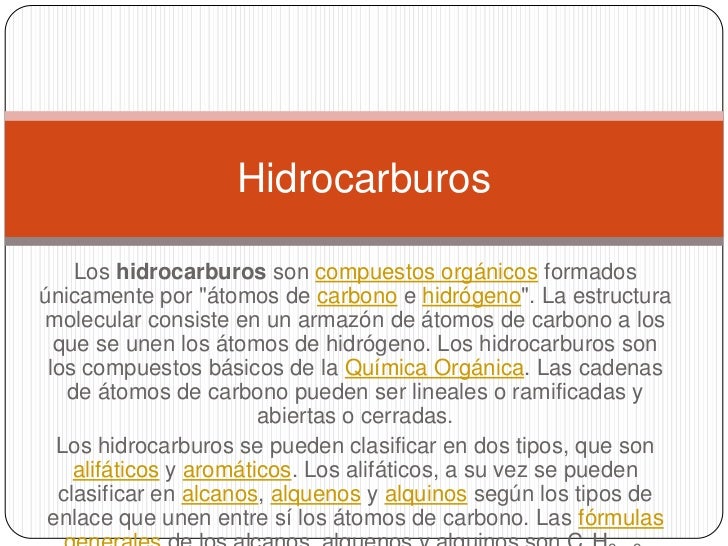 Hidrocarburos