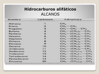 Hidrocarburos | PPTX