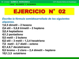 Hidrocarburos Alquenos