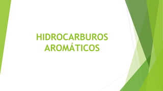 HIDROCARBUROS
AROMÁTICOS
 