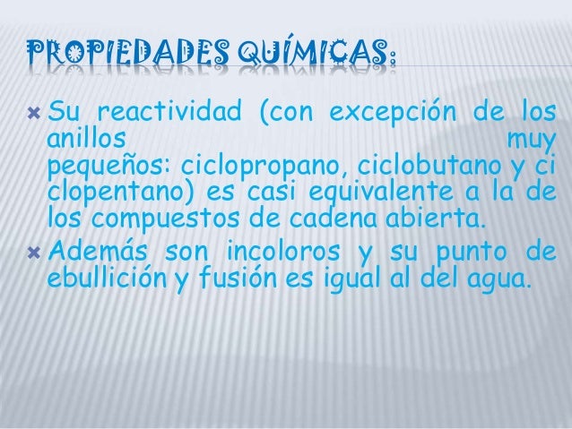 Hidrocarburos cíclicos