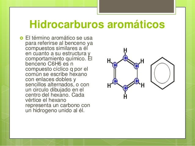 Hidrocarburos y hidrocarburos aromáticos