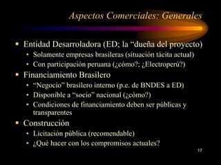 Hidroelectricas brasilez ene2010
