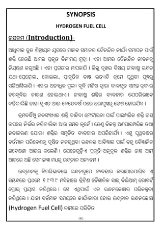 Hydrogen fuel cell, a science project. | PDF