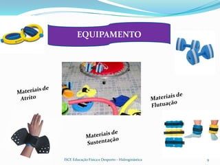 EQUIPAMENTO




ISCE Educação Física e Desporto - Hidroginástica   9
 