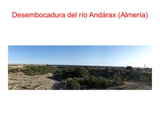 Desembocadura del río Andárax (Almería)
 