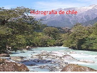 Hidrografía de chile
 