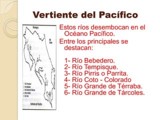 Hidrografía de costa rica | PPTX