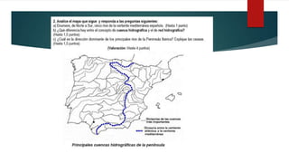Hidrografía y tipos de suelo