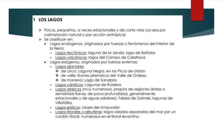 Hidrografía y tipos de suelo